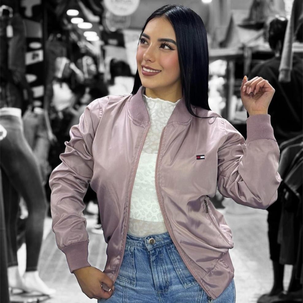 Chaqueta de nylon de Dama