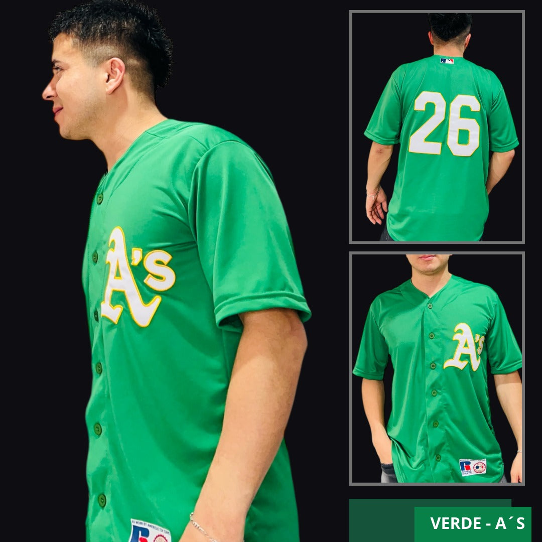 Camiseta Beisbolera tipo americana