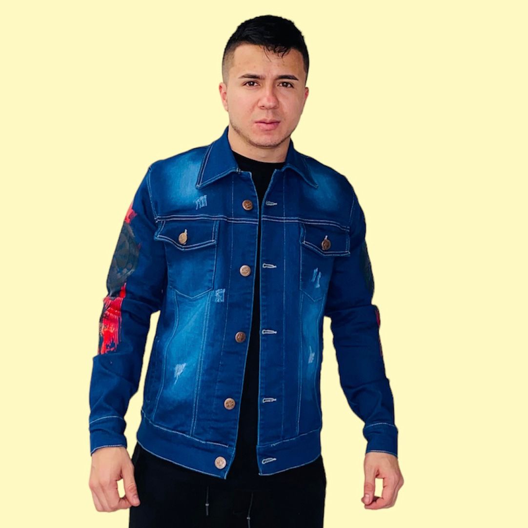 CHAQUETA DE JEANS DE CABALLERO