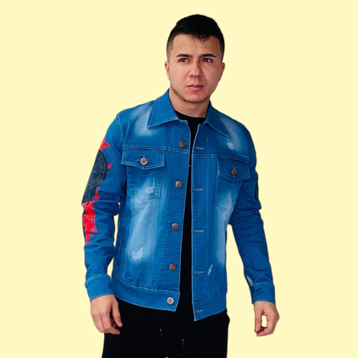 CHAQUETA DE JEANS DE CABALLERO