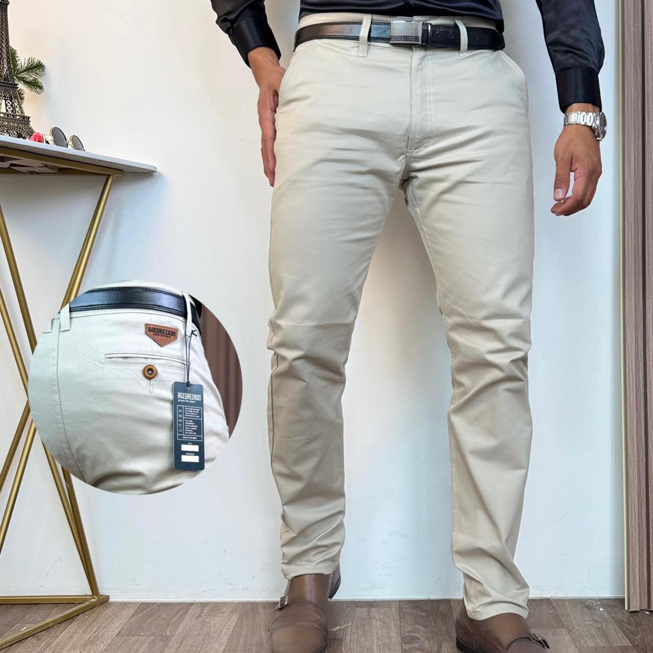 PANTALON DE DRIL PARA CABALLERO