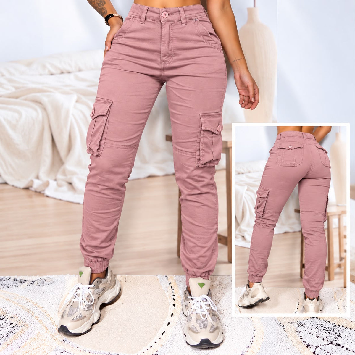Jogger camuflado para dama