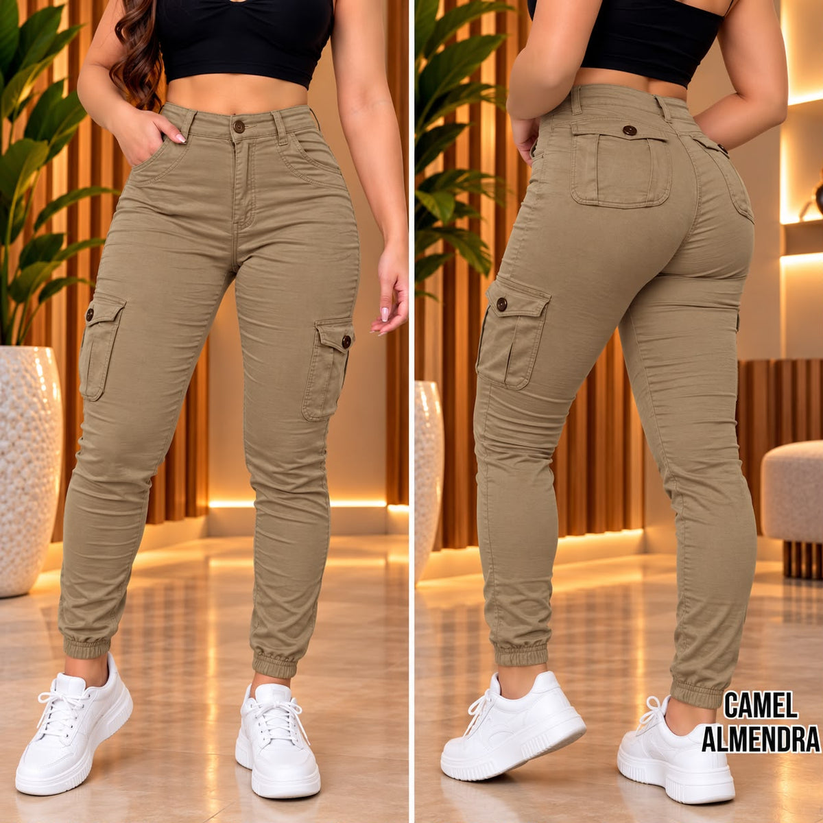 Jogger camuflado para dama