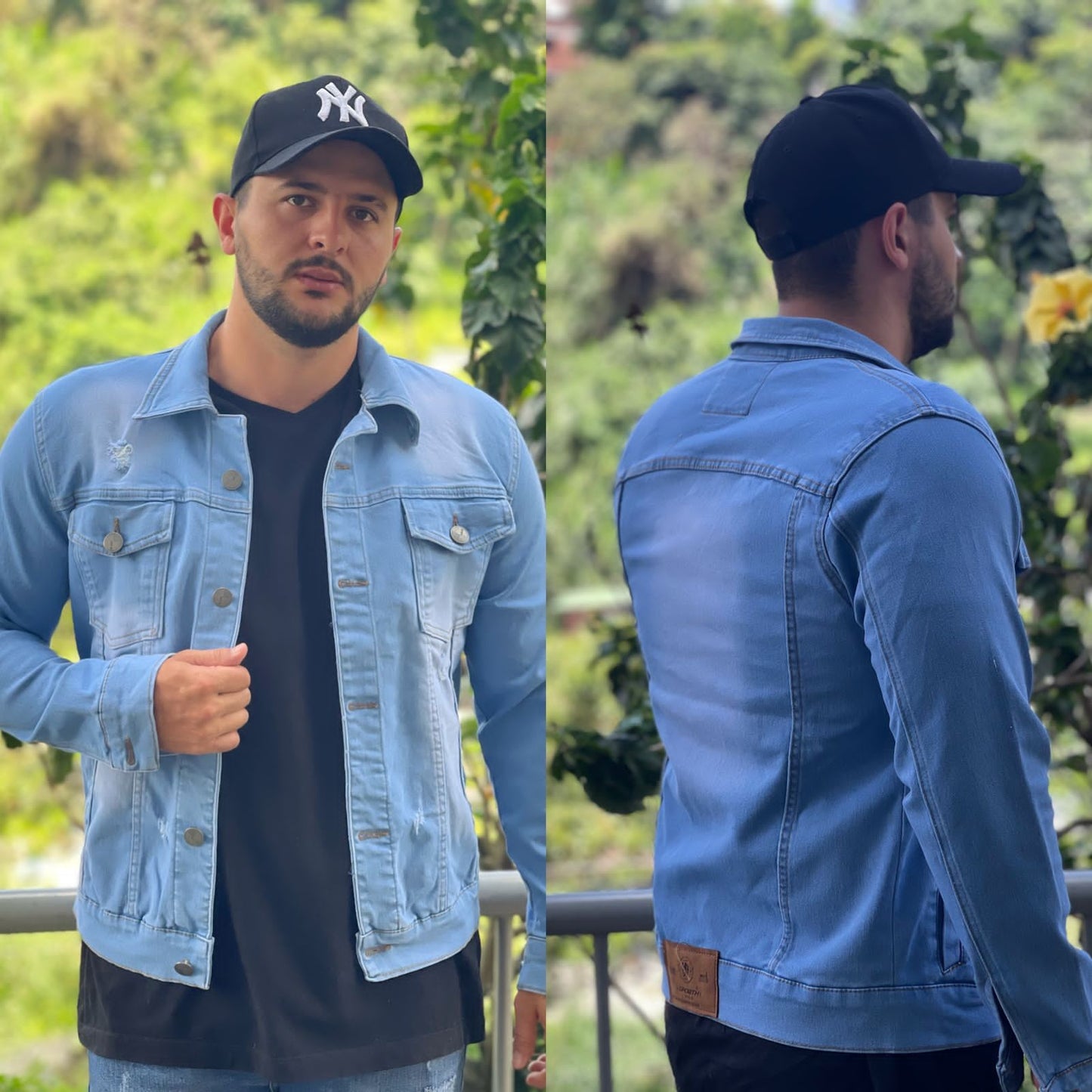 CHAQUETA EN JEANS PARA HOMBRE