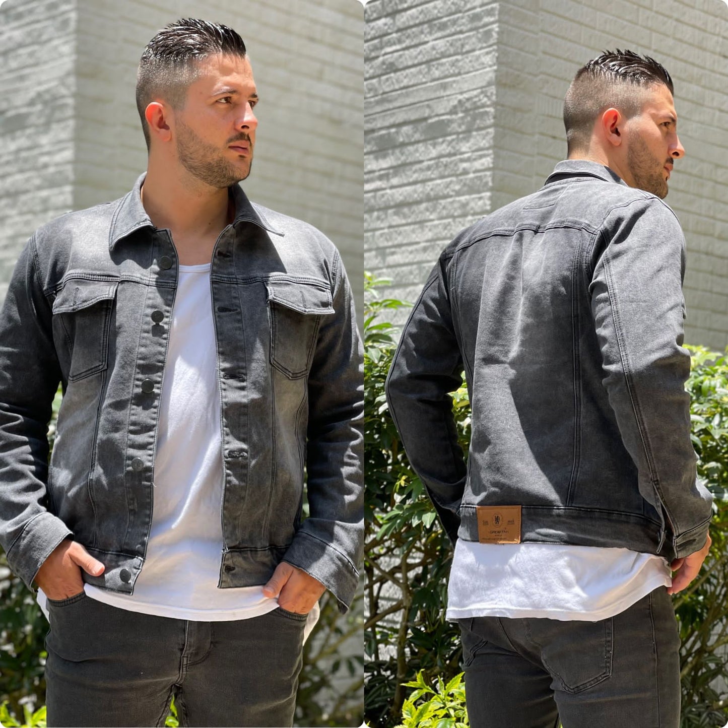 CHAQUETA EN JEANS PARA HOMBRE